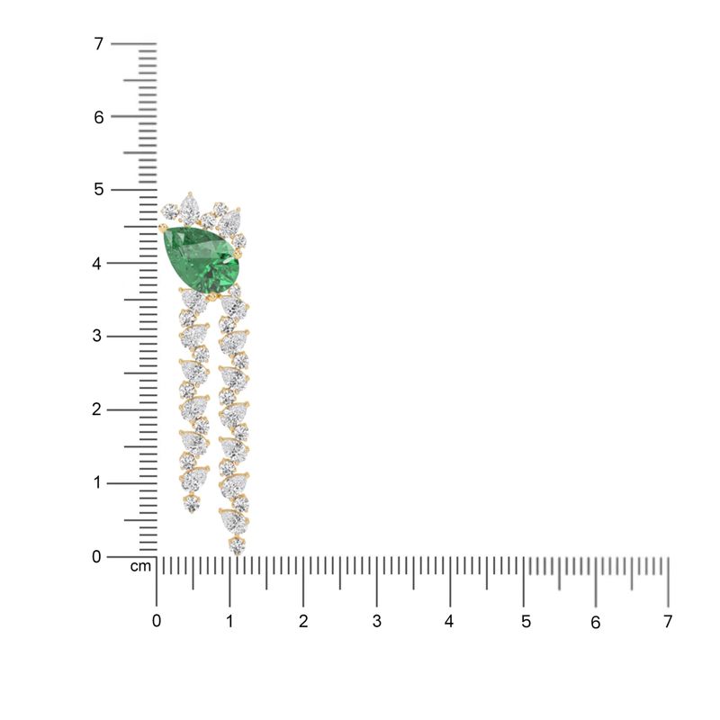 Veridian Lumina Drops Earrings