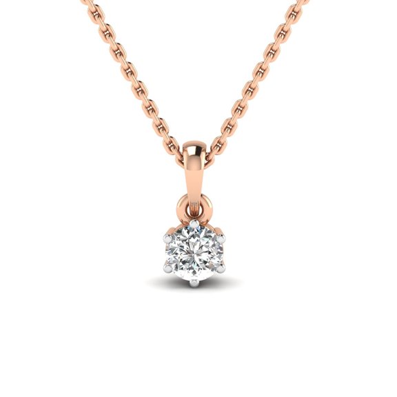 Solitaire Serenity Pendant