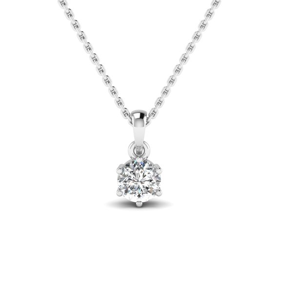 Solitaire Serenity Pendant
