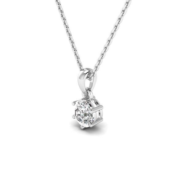 Solitaire Serenity Pendant
