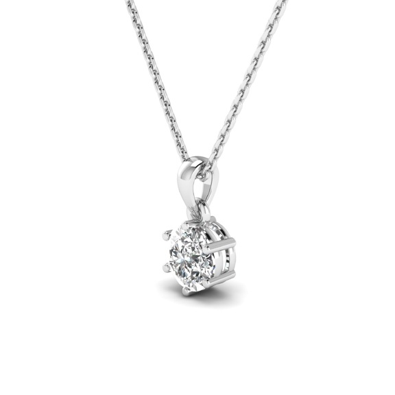 Solitaire Serenity Pendant
