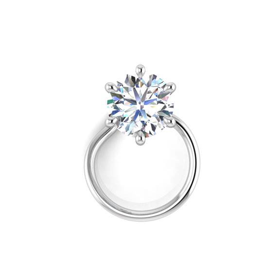 Six Prong Solitaire Nosepin