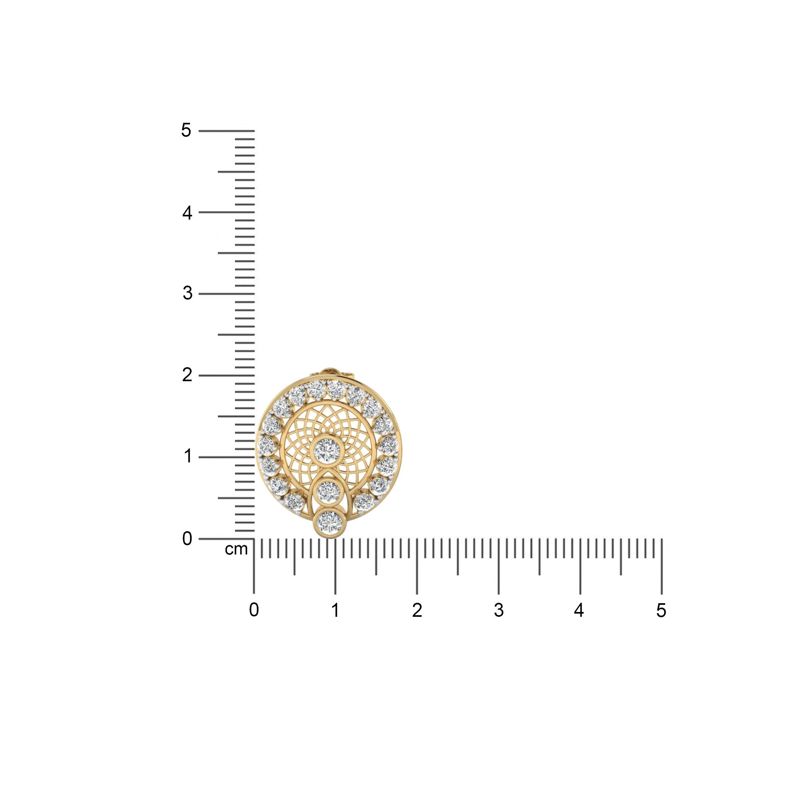 Luminous Lattice Earrings