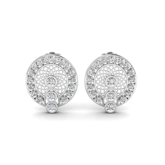 Luminous Lattice Earrings
