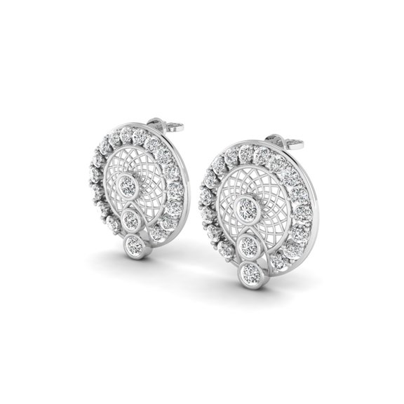 Luminous Lattice Earrings