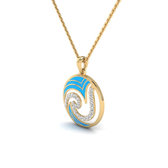 Azure Tide Pendant