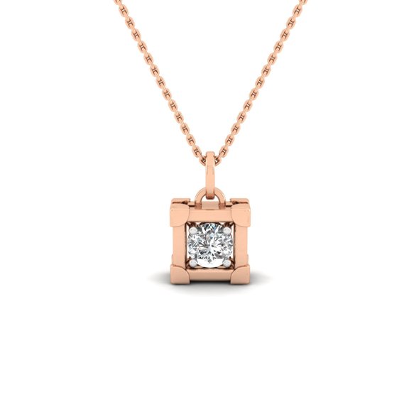 The Squared Elegance Pendant