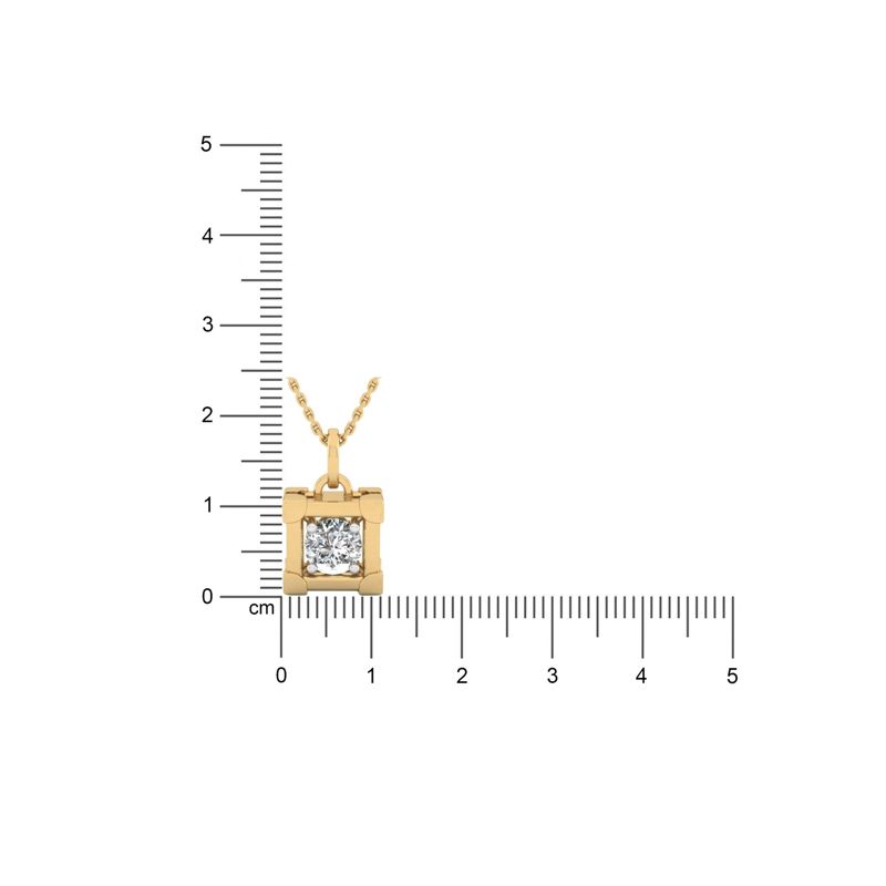 The Squared Elegance Pendant
