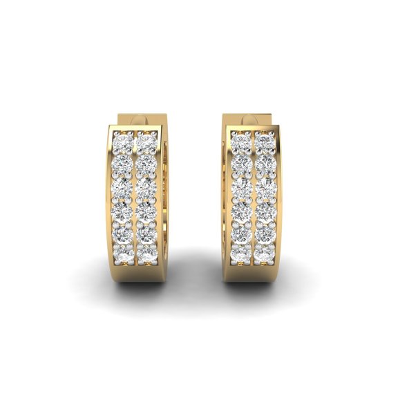 Striker Diamond Band Hoops