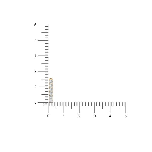 Linear Diamond Impact Earrings