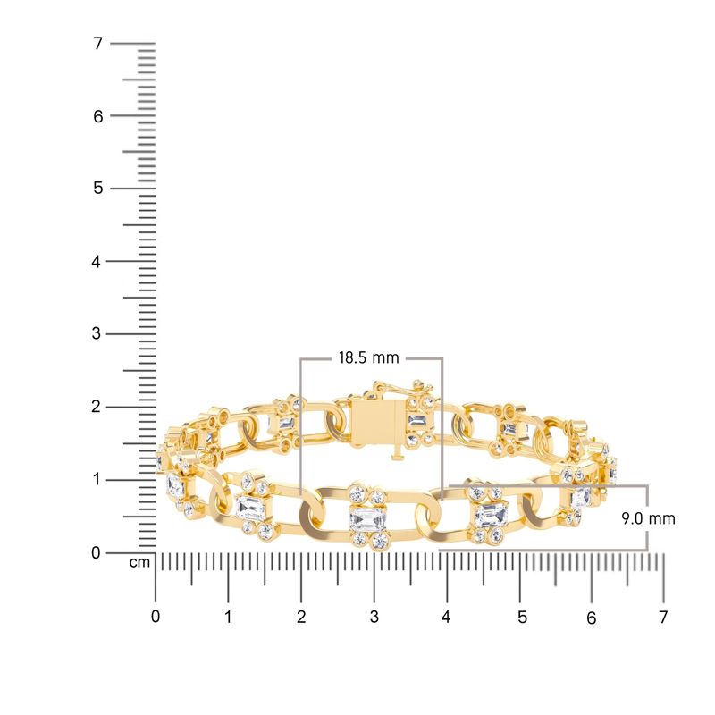 Emerald Radiance Link Bracelet