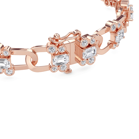 Emerald Radiance Link Bracelet