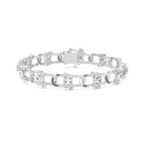 Emerald Radiance Link Bracelet