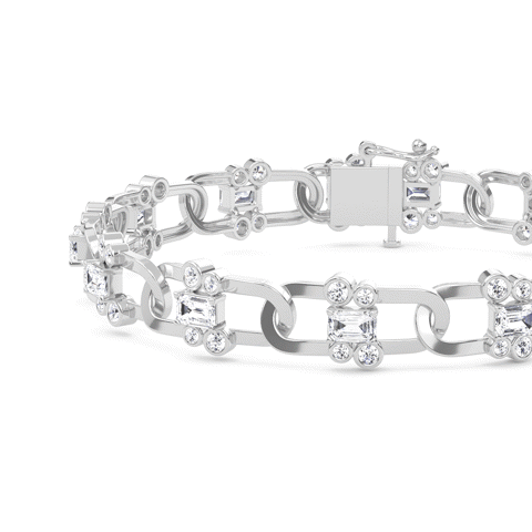 Emerald Radiance Link Bracelet