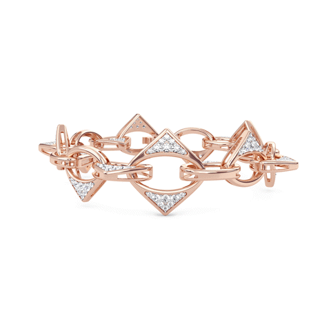Cipher Diamond Bracelet