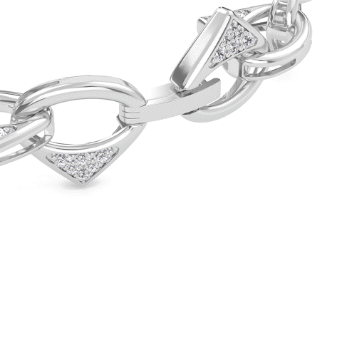Cipher Diamond Bracelet