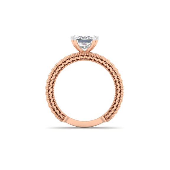 The "Etched Princess" Ring