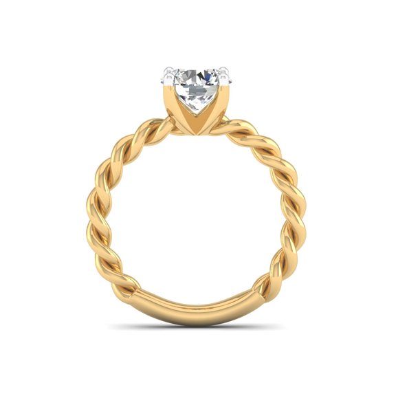 Vowbound Solitaire Ring