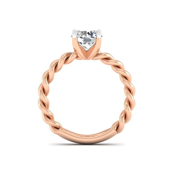 Vowbound Solitaire Ring