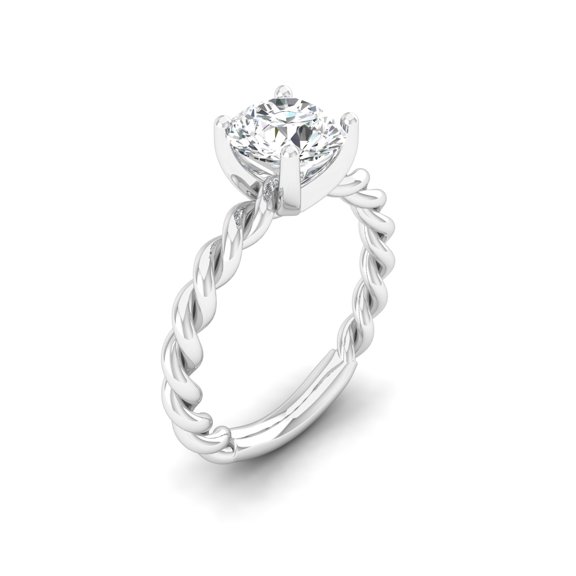 Vowbound Solitaire Ring