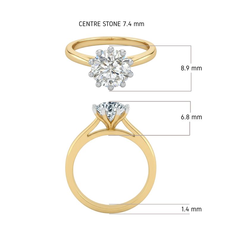 The Pinnacle Solitaire Ring