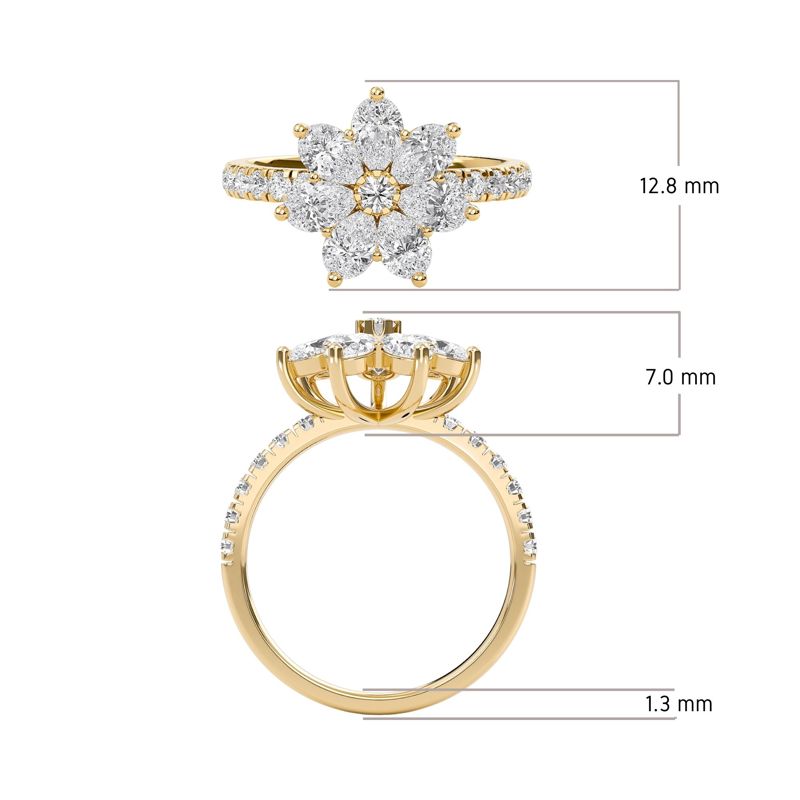 Floral Whisper Ring