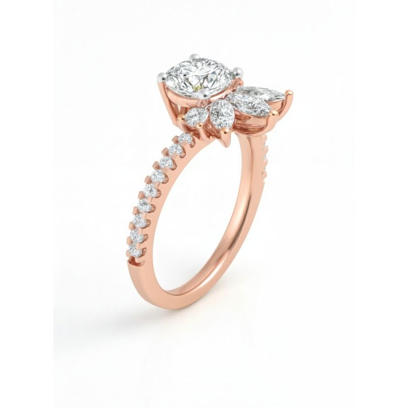 Marquise Bloom Ring