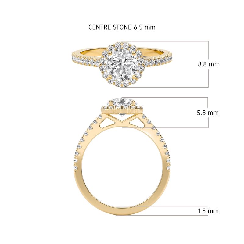 Eternal Halo Ring