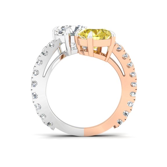 Contour Duet Ring