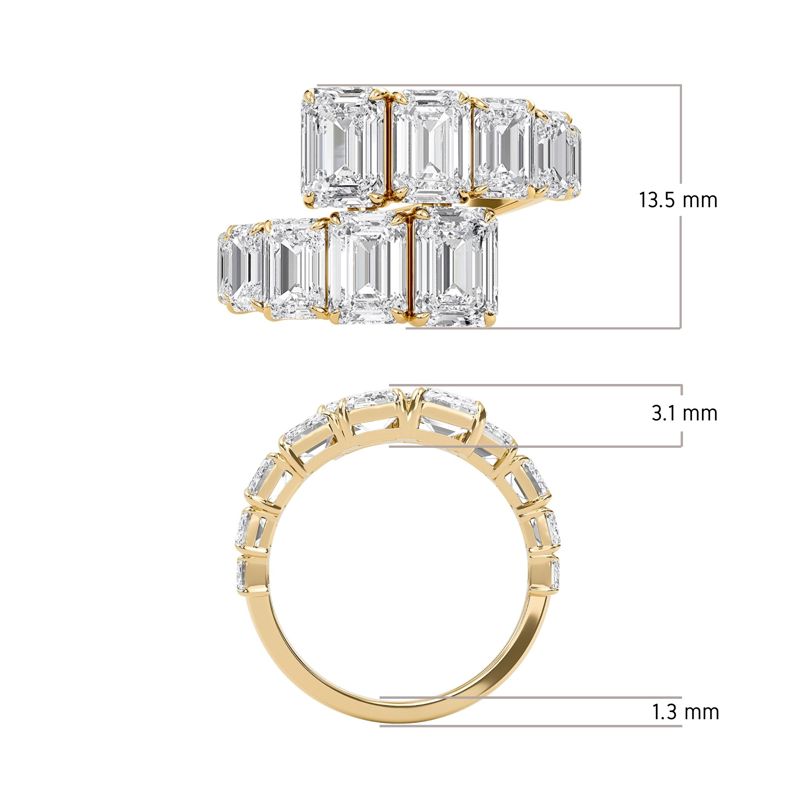 Emerald Flow Bypass Ring