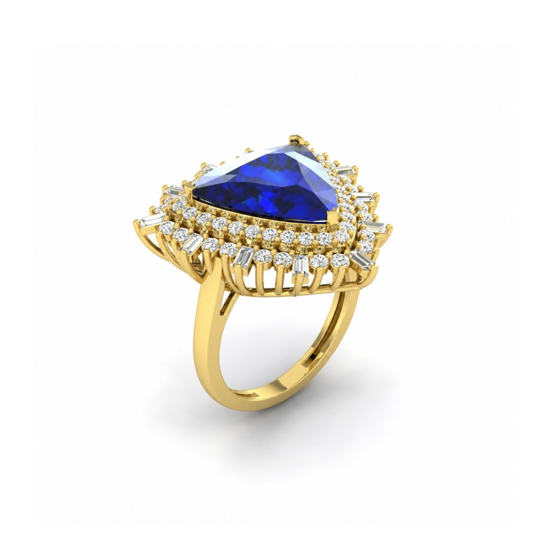 Azure Empress Ring
