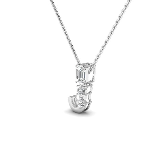 "J" Alphabet Pendant