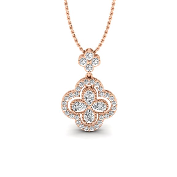 Timeless Clover Diamond Pendant