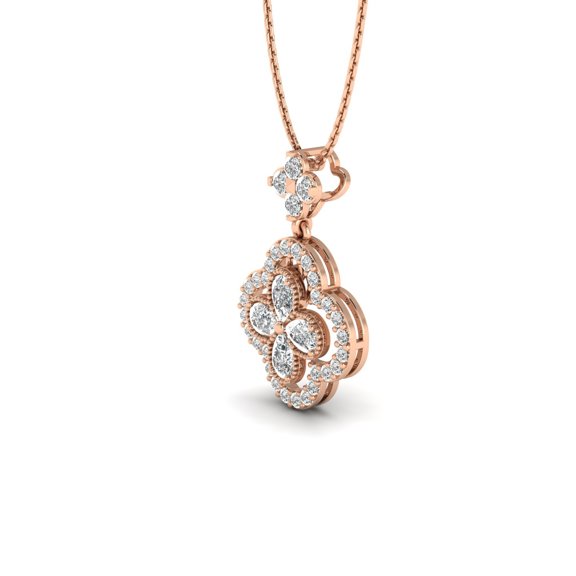 Timeless Clover Diamond Pendant